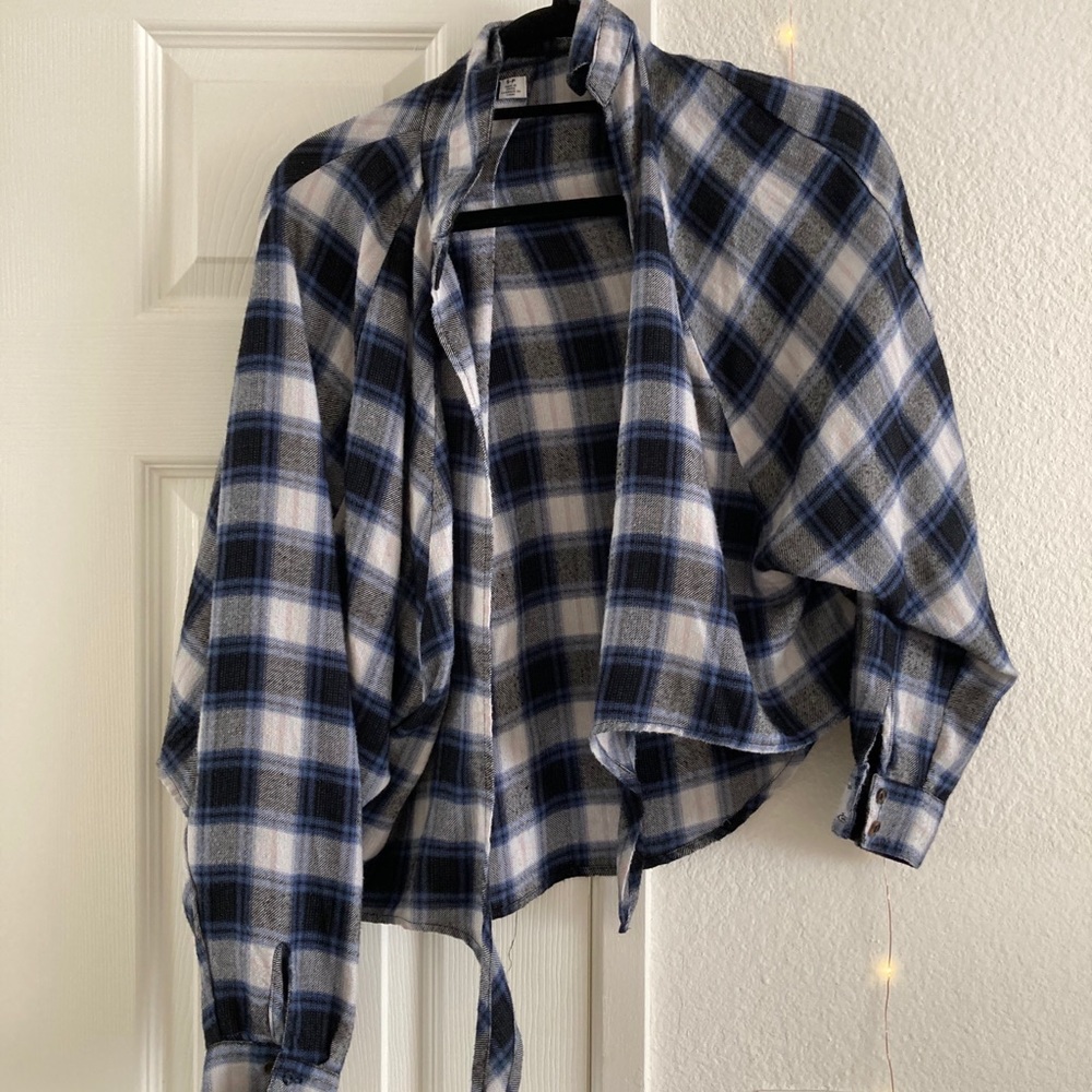 SOLD BDG | Courtney Flannel Check-Tie - Picture 6 of 6